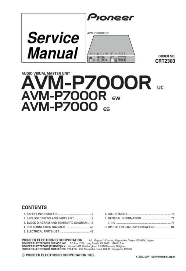 AVM-P7000R, AVM-P7000_CRT2383